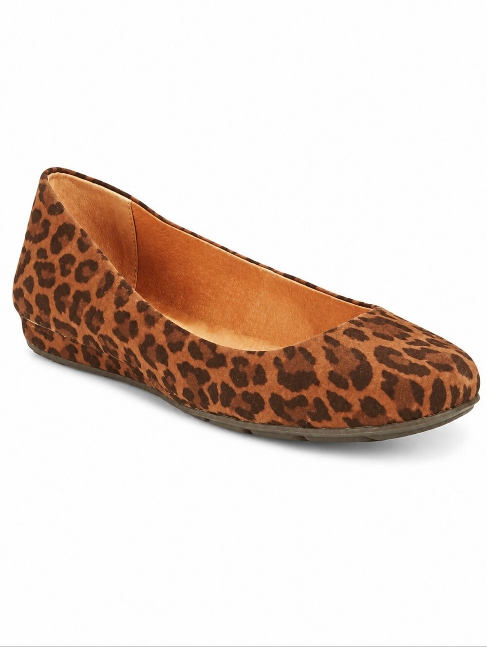 American Rag Ellie Leopard Ballet Flats Slip Ons